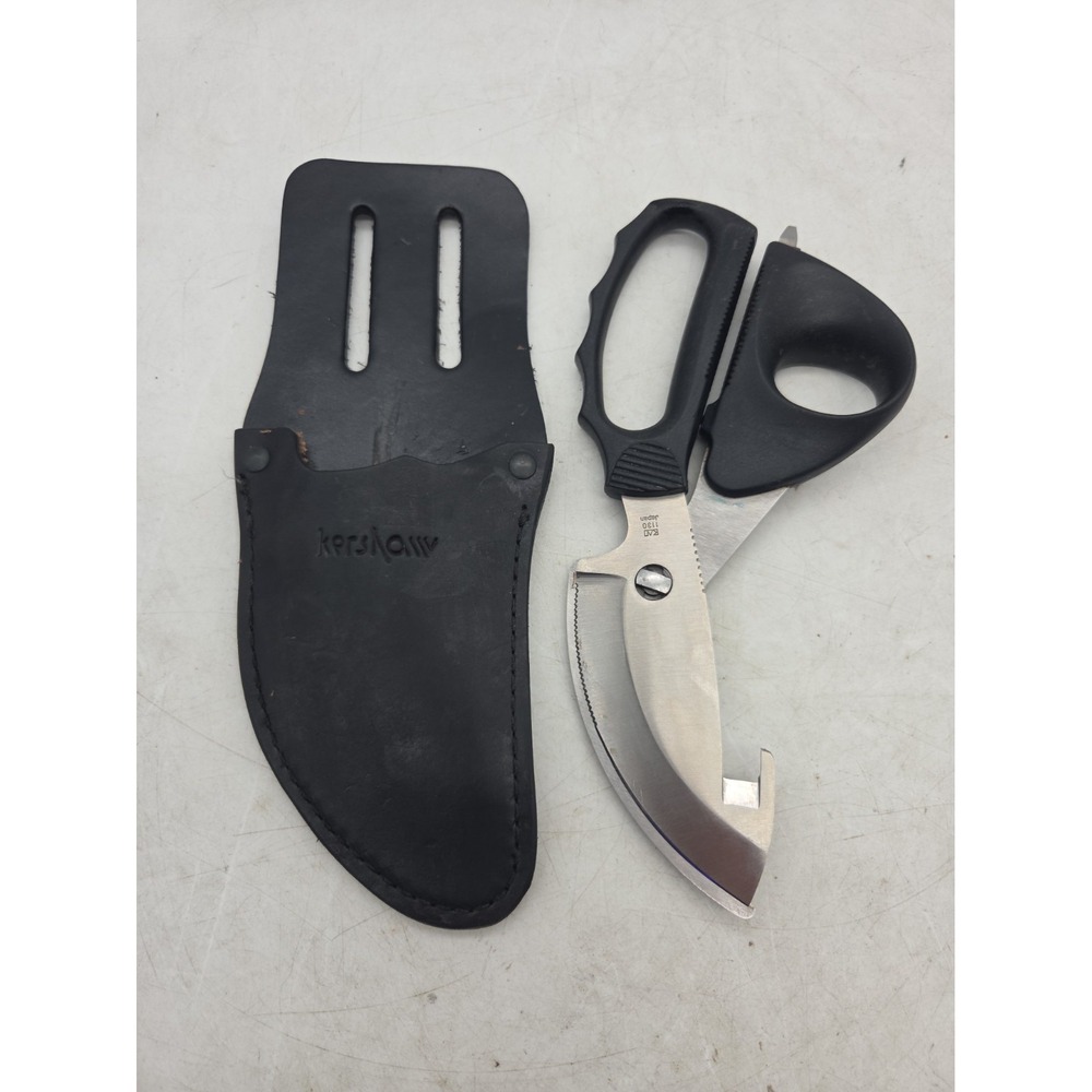 Kershaw Kai Japan 1130 Sportsman Hunter Game 8.5" Shears W/ Sheath